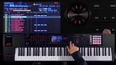 Roland Fa 07 Music Workstation Performance By Elyes Bouchoucha Youtube