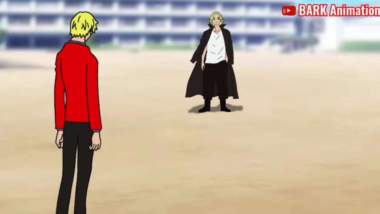 Sanji vs Mikey ( Tokyo revengers - Fan animation ) 