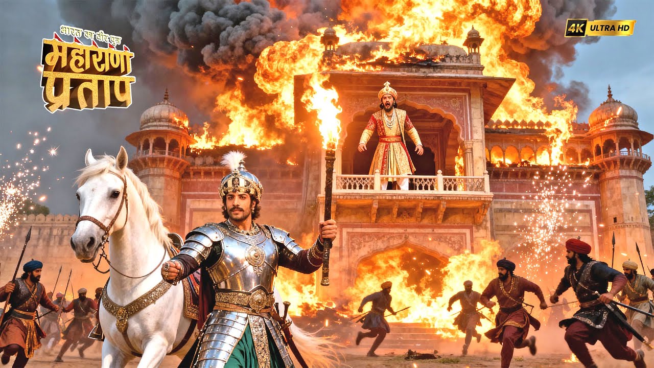 प्रताप के क्रोध की अग्नि से धधका महल-ए-अकबर | Maharana Pratap2025| भारत का वीर पुत्र | 