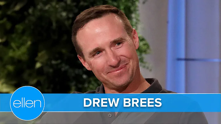 Recent Retiree Drew Brees Shares Advice to Ellen a...