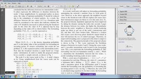 Hybrid Flooding Scheme for Mobile Ad Hoc Networks