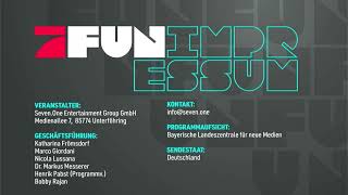 ProSieben FUN Impressum - 2026