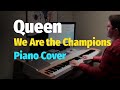 We are the champions  queen and freddie mercury  piano cover