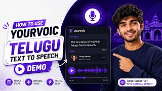 Telugu Text to Speech Tutorial | YourVoic AI Voice Guide 2026