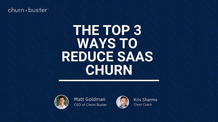 How to Reduce SaaS Churn: The Top 3 Ways to Recover more Revenue