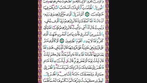 حفظ سورة البقرة من الآية 257 الى 259 مكررة