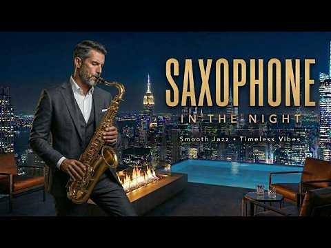 ✨ Romantic Saxophone Nights | Smooth Jazz for Calm Evening Drive & Relax Mood