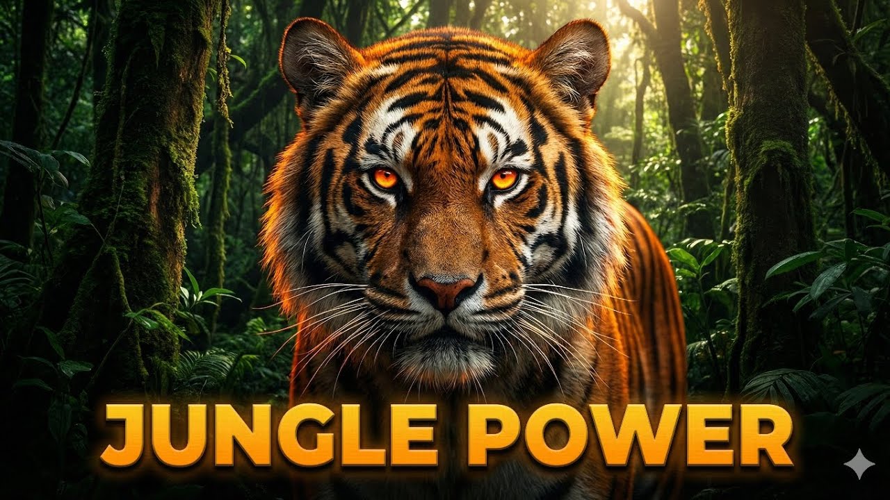 🐅 King of the Jungle | AI-Generated Cinematic Tiger 🎬🔥
