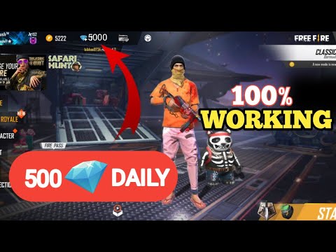 Get unlimited diamond in free fire.500 diamond daily.Ayush ...