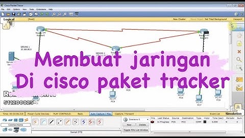 CARA MEMBUAT JARINGAN DI 3 GEDUNG DENGAN CISCO