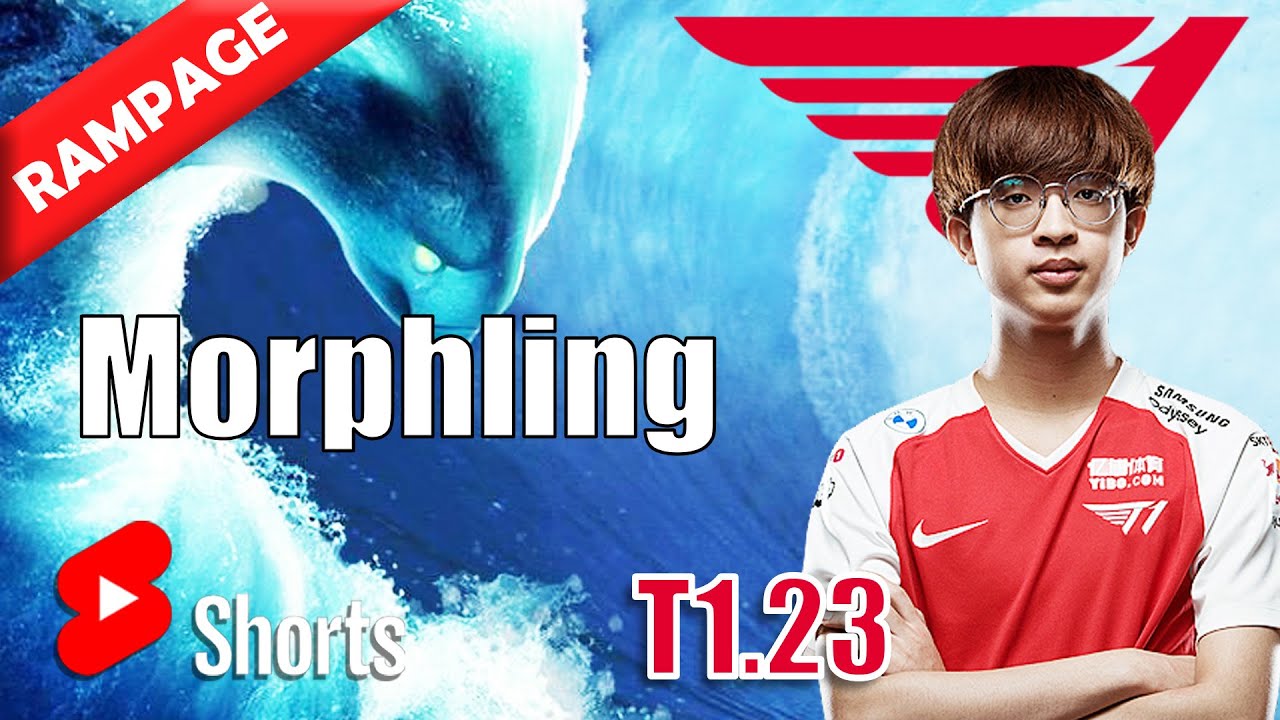 T1.23 RAMPAGE WITH MORPHLING | 7.29d Dota 2 Shorts 
