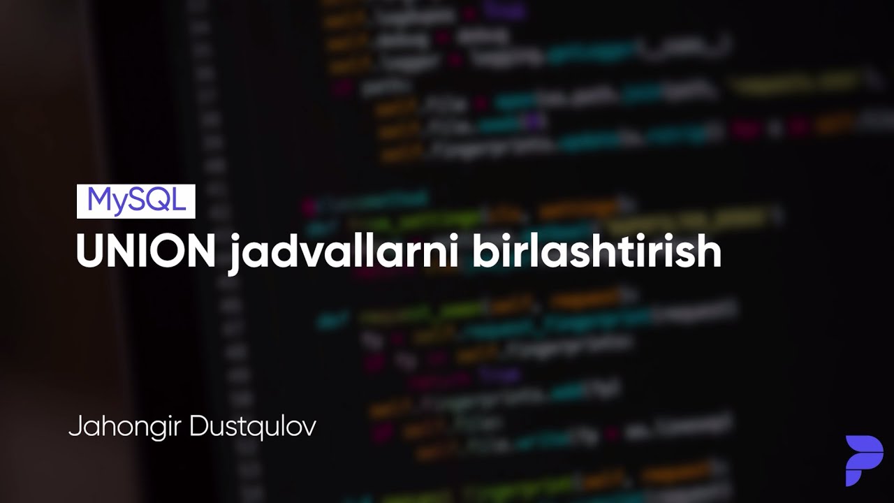 UNION — jadvallarni birlashtirish