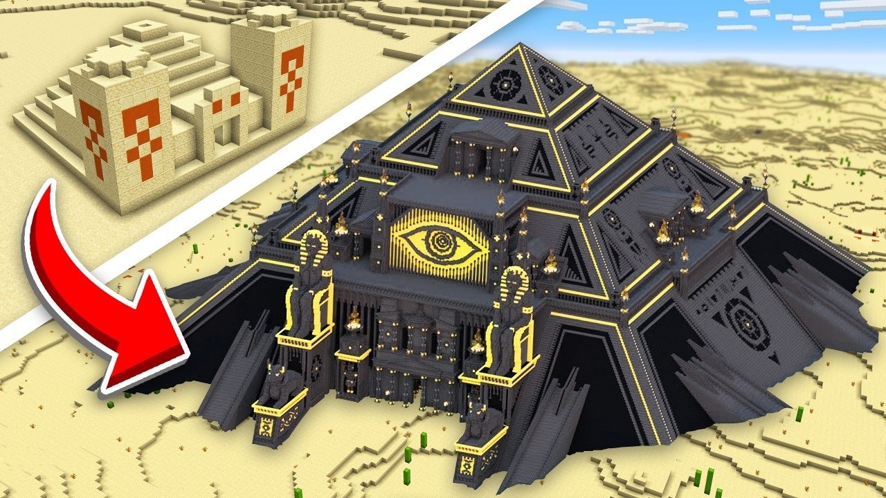 Minecraft, but Structures are Upgraded! - YouTube