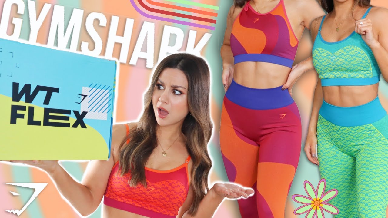 GROOVY, BABY! GYMSHARK WTFLEX NEW RELEASES TRY ON HAUL & DETAILED REVIEW!