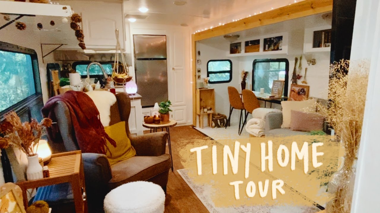 Cozy Tiny Home Tour - YouTube