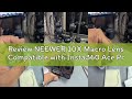 Review NEEWER 10X Macro Lens Compatible with Insta360 Ace Pro/Ace Pro 2, Action Camera Magnification
