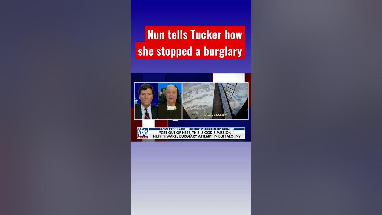 Brave nun stops burglary: I told him ‘get out’