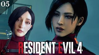 COSPLAYING as ADA WONG for the ending! | Resident Evil 4 Remake - Part 5 | First Playthrough screenshot 5