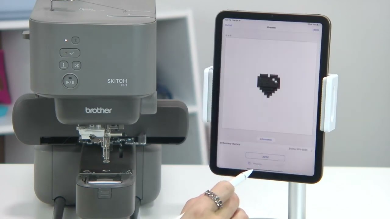 Skitch PP1 – Embroidering a Pattern