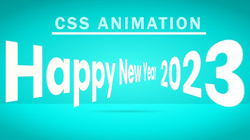 Happy New Year Animation CSS