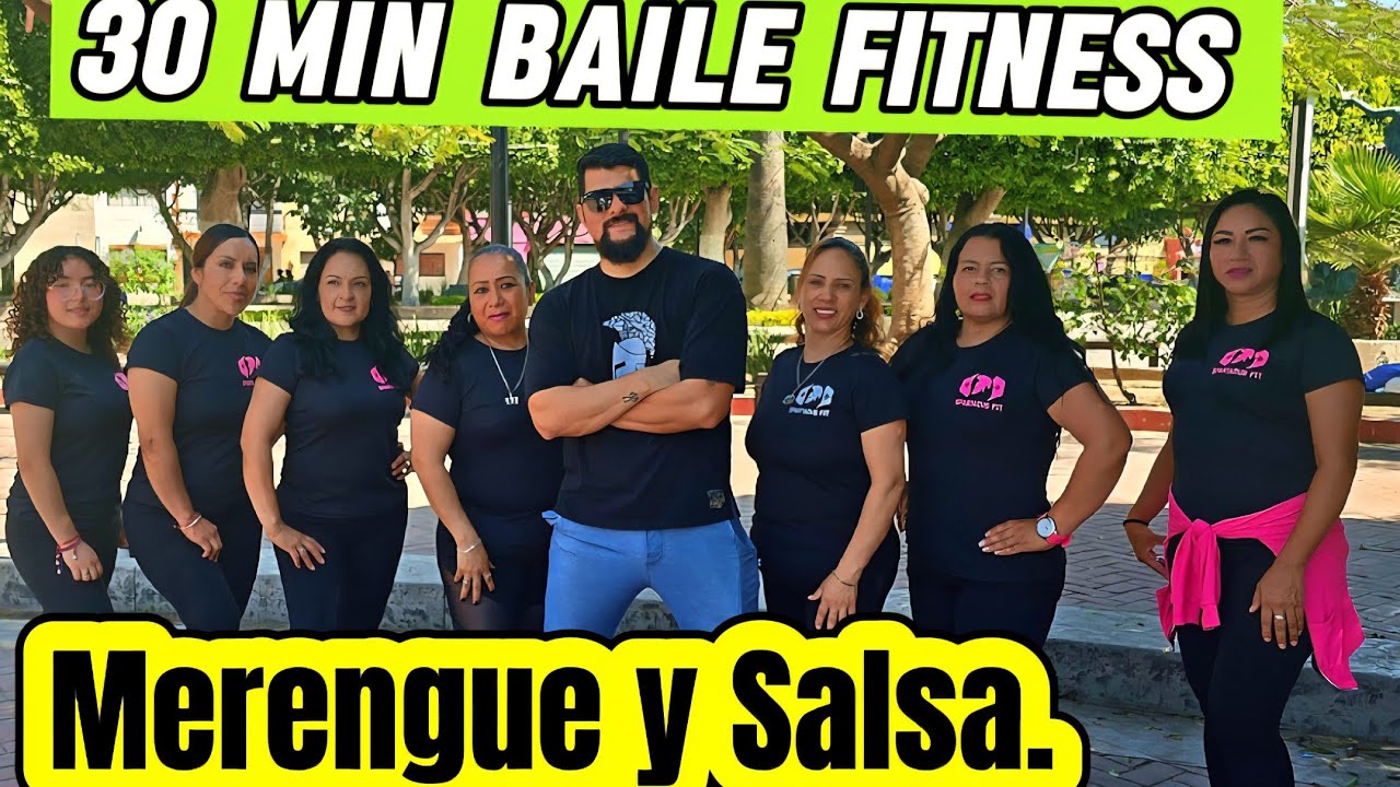 BAILE FITNESS QUEMAGRASA 🔥 30 MIN DE MERENGUE Y SALSA | Latín Dance Workout 
