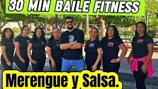 BAILE FITNESS QUEMAGRASA 🔥 30 MIN DE MERENGUE Y SALSA | Latín Dance Workout 