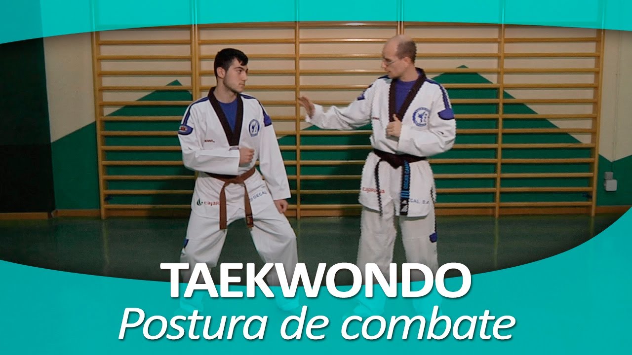TAEKWONDO 3. Postura de combate YouTube