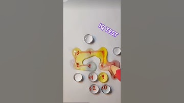 Vẽ 1 đường nối giọt nước có số từ 1 đến 12 #iqtest #quiz #shorts #shortvideo