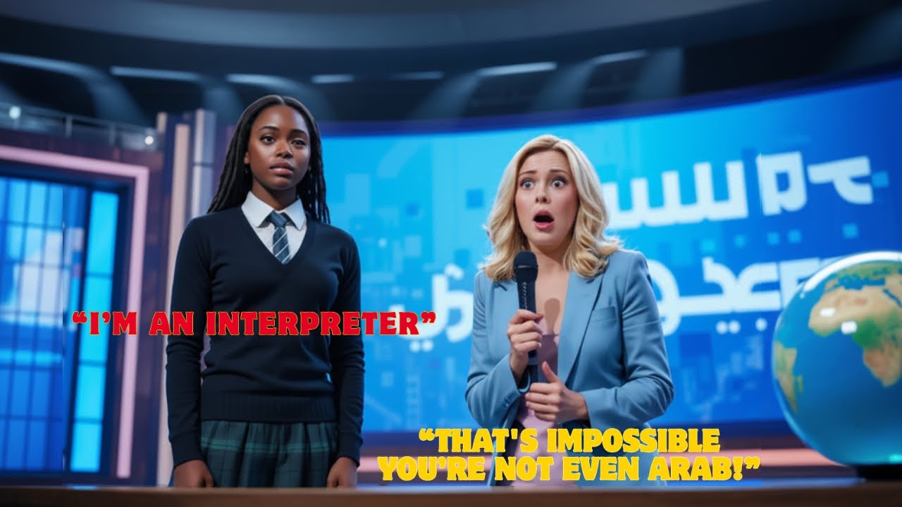 Racist Host Mocks Black Girl on Live TV — Her Arabic Reply Left Everyone Speechless