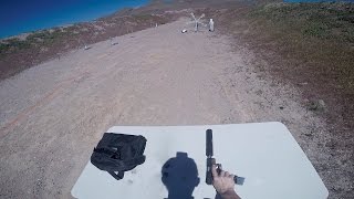 Suppressed Glock 26