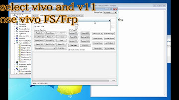 Vivo V11 Pro 1804  Pattern FRP UMT