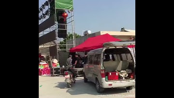 Aluminum stages and scaffolding installation