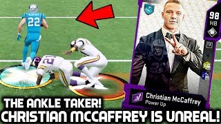 CHRISTIAN MCCAFFREY HAS UNREAL ANKLE BREAKERS! Madden 20 Ultimate Team