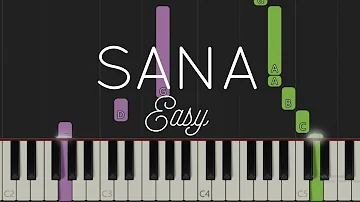 Sana - I Belong To The Zoo | Easy Piano Tutorial