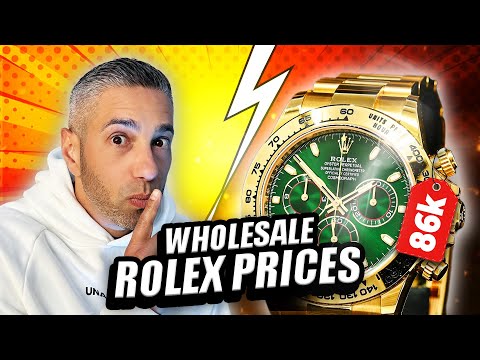 beskyttelse pålægge Med vilje Wholesale ROLEX Prices: Dealers Don't Want You to See This! - YouTube