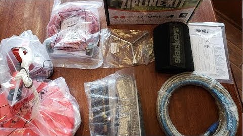 Slackers 90ft Eagle Series Zipline Kit Review, Spring break fun