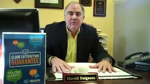 Greetings from your Allstate agent        Harold D...