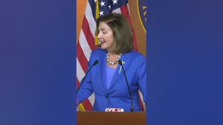 Nancy Pelosi drunk and barely able to answer questions 🤣