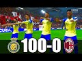 FIFA 23 | RONALDO, MESSI, MBAPPE, NEYMAR, ALL STARS | AL NASSR 100 - 0 AC MILAN