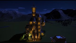 Horror Heights Castle Ride POV Planet Coaster