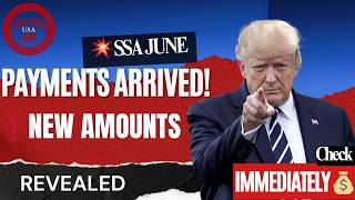 💥 SSA June Payments in Arrivals ❗️ New Amounts Revealed — Check Immediately!