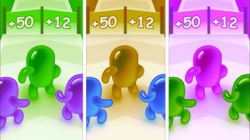 Join Blob Clash 3D : 3X Ball Speed Run Walkthrough , iOS Android Colour Run New Update ( part :599 )