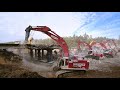 Rijkswaterstaat  sloop viaduct a1 hoog burel