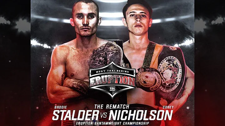 Eruption Muay Thai 15: Corey Nicholson vs Brodie S...