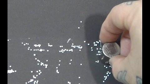 Magnetic DEMO: Dielectric (electrostatic) Pseudo-atoms react to centrifugal magnetism