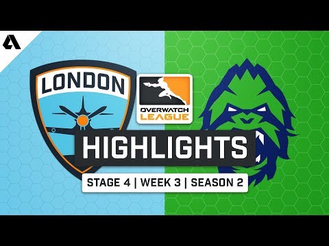 London Spitfire vs Vancouver Titans | Stage 4 Week 3 Day 1 - Overwatch League S2 Highlights