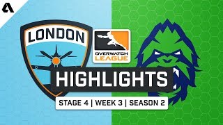 London Spitfire vs Vancouver Titans | Stage 4 Week 3 Day 1 - Overwatch League S2 Highlights