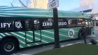 DDOT PROTERRA ZX5#2101E ON ROUTE 6 GRATIOT GOING TO 8 MILE