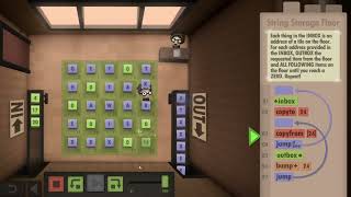 Year 30 String Storage Floor.  Human resource machine
