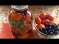 Маринованные помидоры с виноградом / Заготовки на зиму